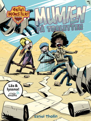 cover image of Mumien på toaletten (Läs & lyssna)